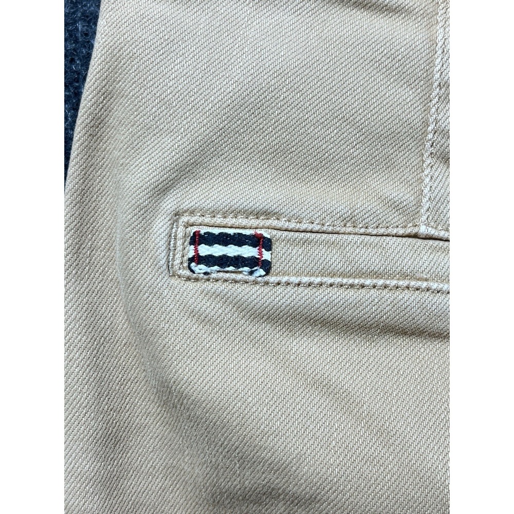 ALICE + OLIVIA Jeans Wide Leg Cargo High Rise Khaki Pants Women's Size 24 Button - Picture 11 of 11